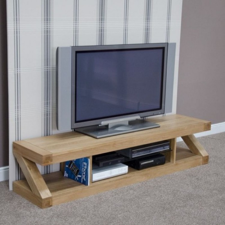 Z oak corner store tv unit